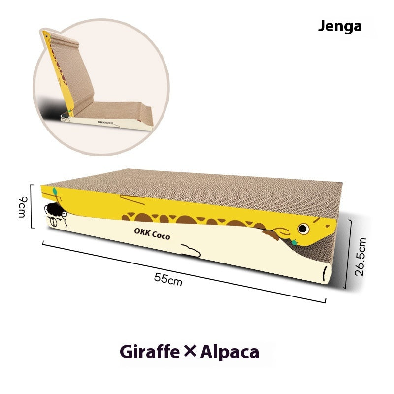 Jenga Wear Resistant Cat Comfort Bed