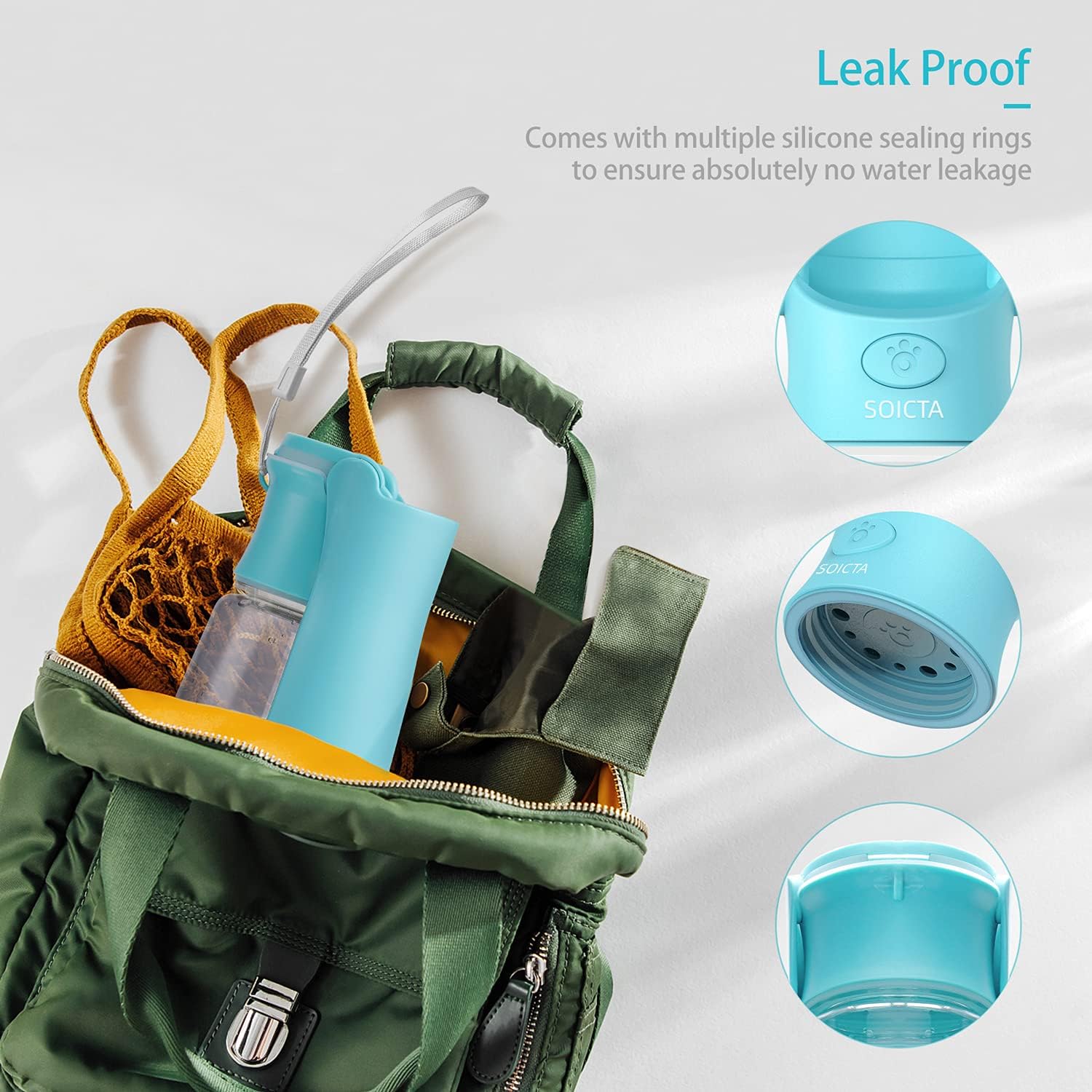 Portable Dog Water Bottle For Walking Pet Bottles Puppy Small...