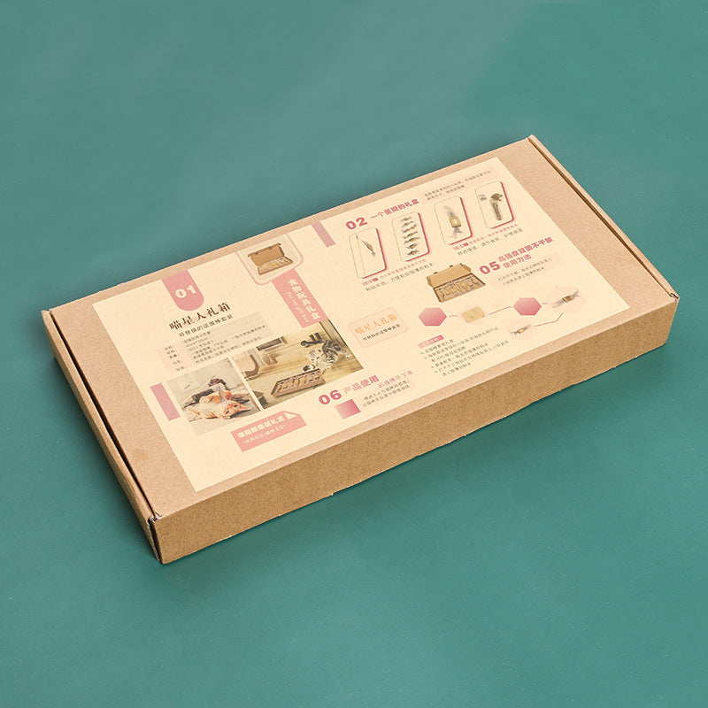 Pet Supplies Toys Seven Piece Corrugated