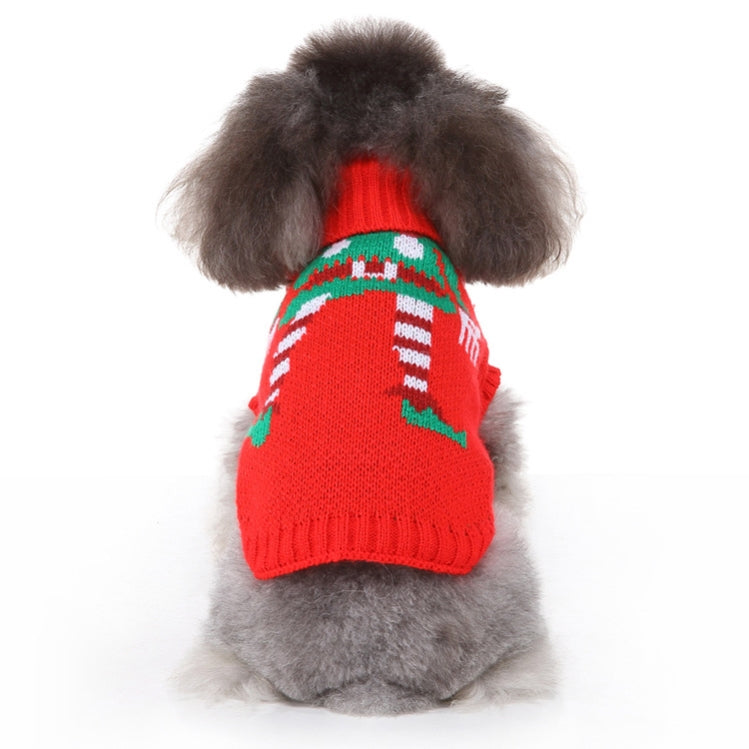 Winter Warm Dog Christmas Coat Skull