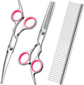 Dog Grooming Scissors With Safety Round Tips Stainless Steel...