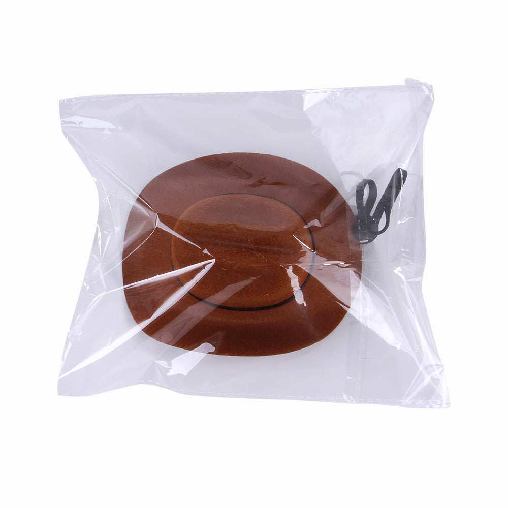 Pet Dog Cowboy Hat Headgear Cat