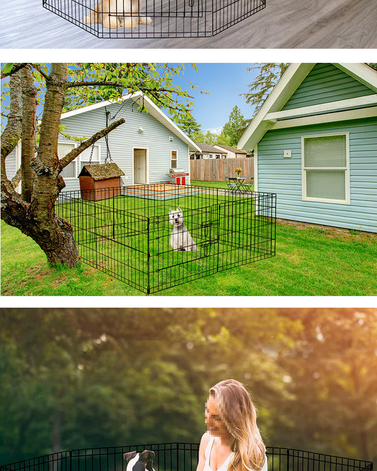 Foldable Retractable Pet Safety Gate