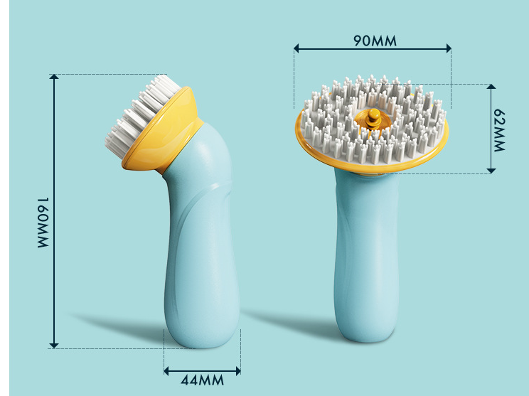 Handheld Pet Bathing & Massage Brush