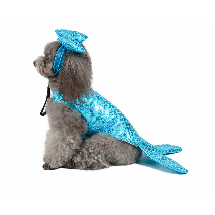 Mermaid Accessories Small Dog Cat Clothes