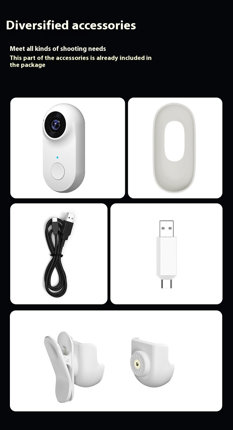 Hd Pet Thumb Camera Outdoor Sports