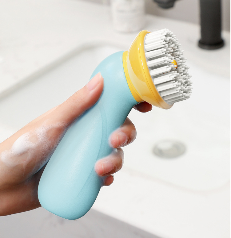 Handheld Pet Bathing & Massage Brush