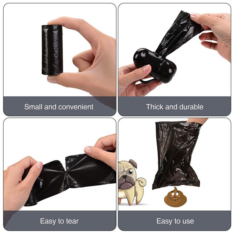 1100 Poop Bags Pet Travel Carrier