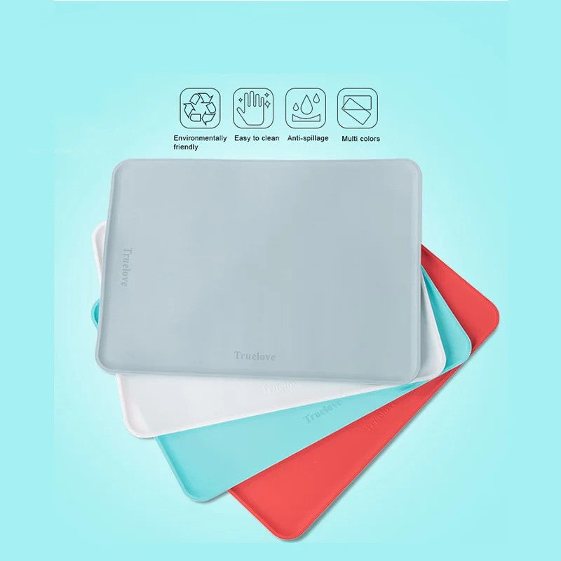 Pet Cat Dog Silicone Anti Overflow
