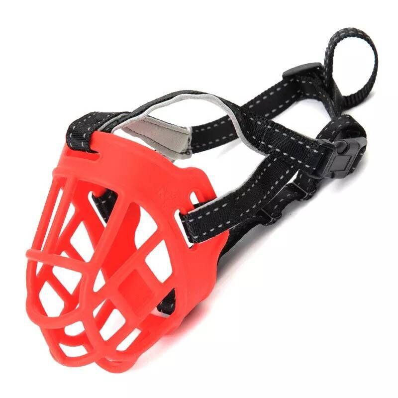 Silicone Pet Muzzle Dog Bite Barking