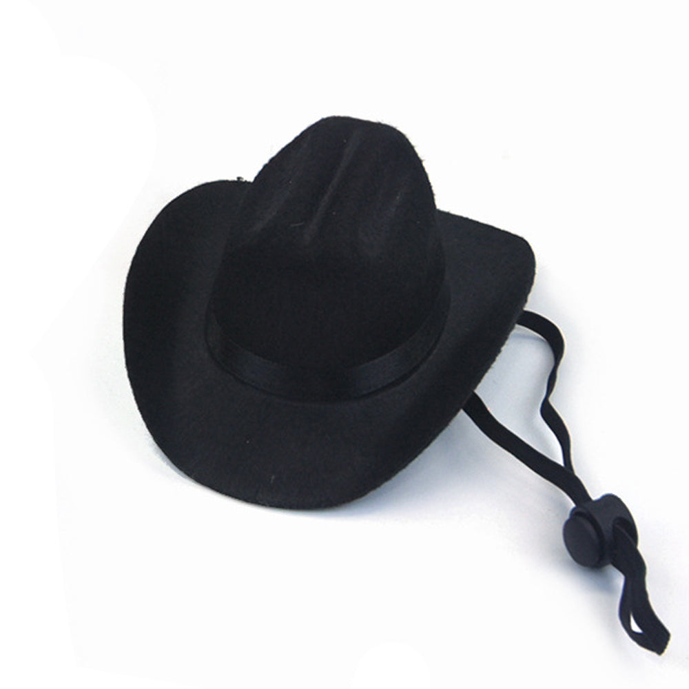 Pet Dog Cowboy Hat Headgear Cat