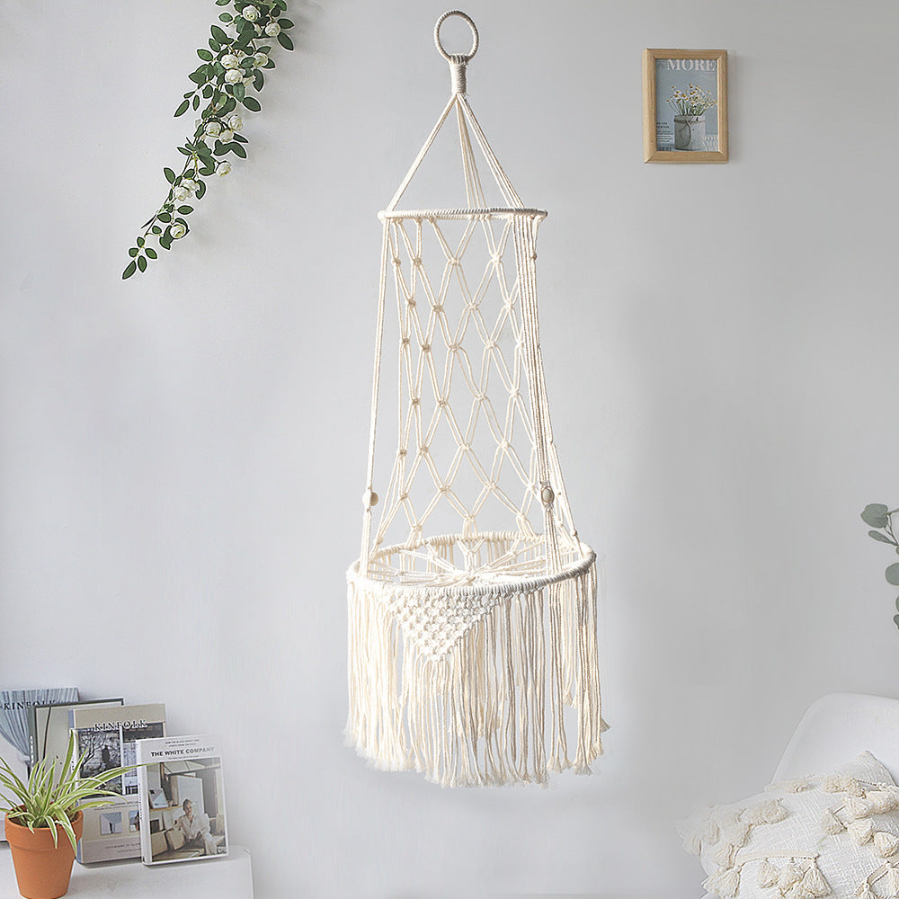Macrame Hanging Hammock Cat Comfort Bed