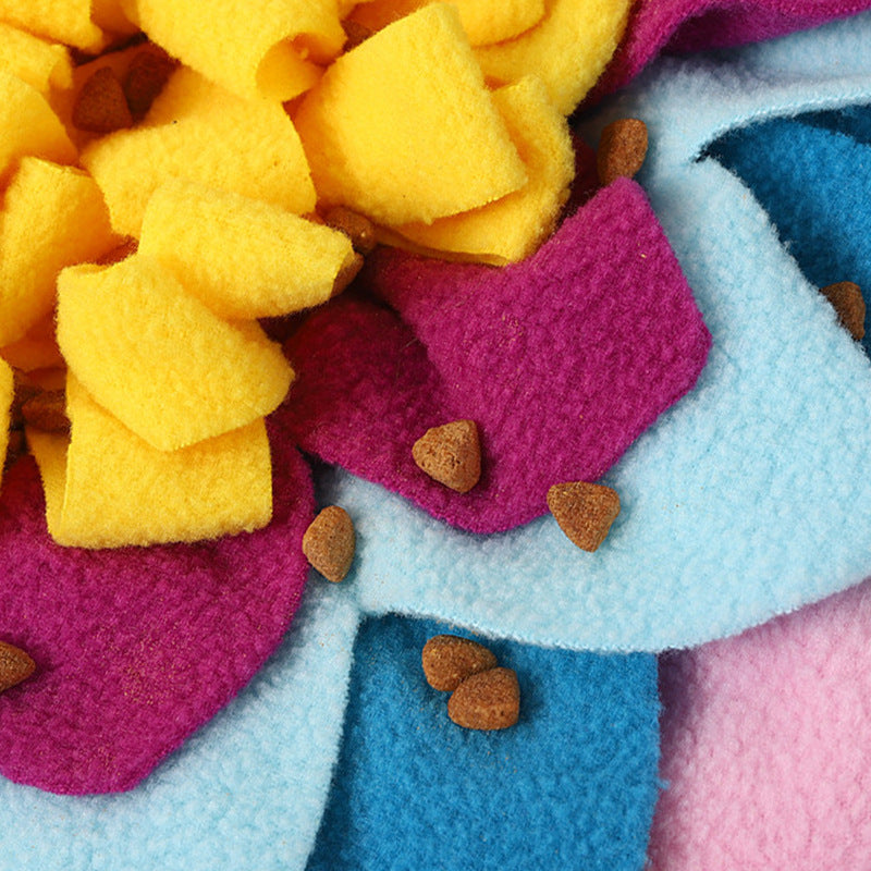 Plush Pet Feeding Bowl